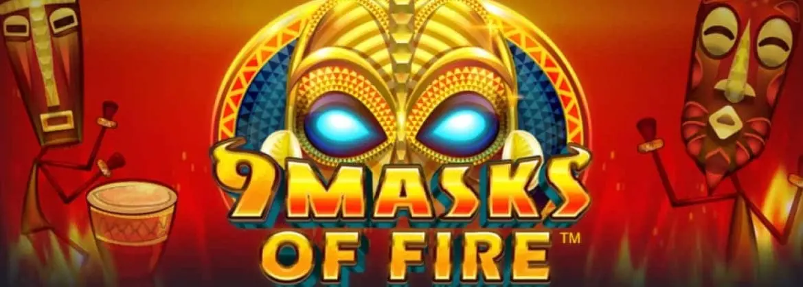 9 Masks of Fire slot machine with bonus game in India