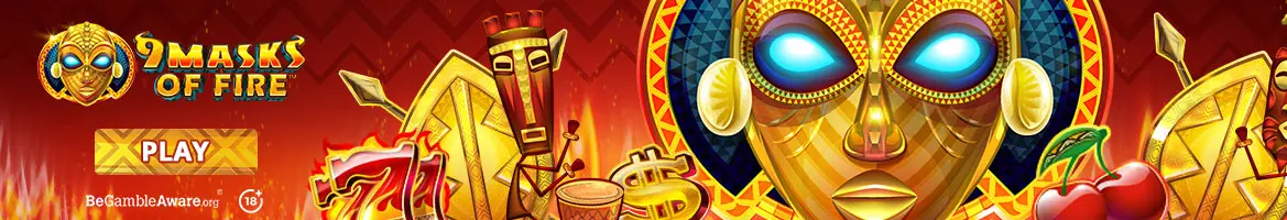 9 Masks of Fire - Indian slot for money